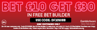 DragonBet: bet £10 get £30 in free bets. 18+. Gamble responsibly.