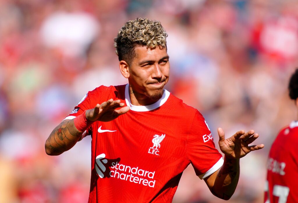 Roberto Firmino of Liverpool