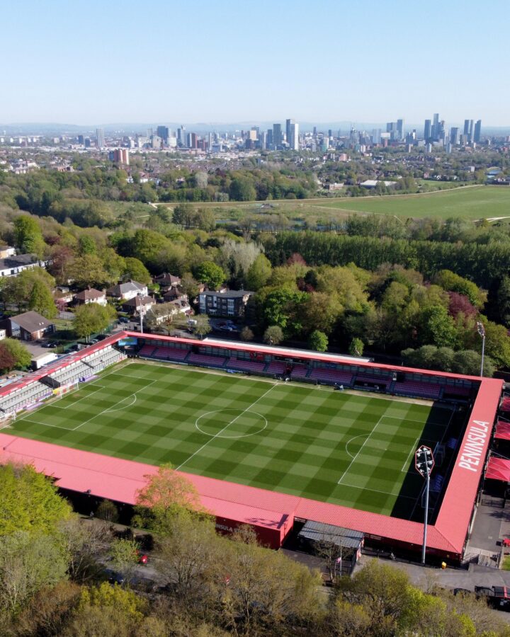 Salford City stadium, the Peninsula