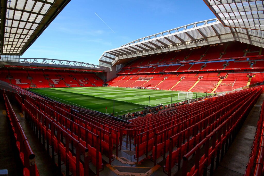 Anfield football stadium