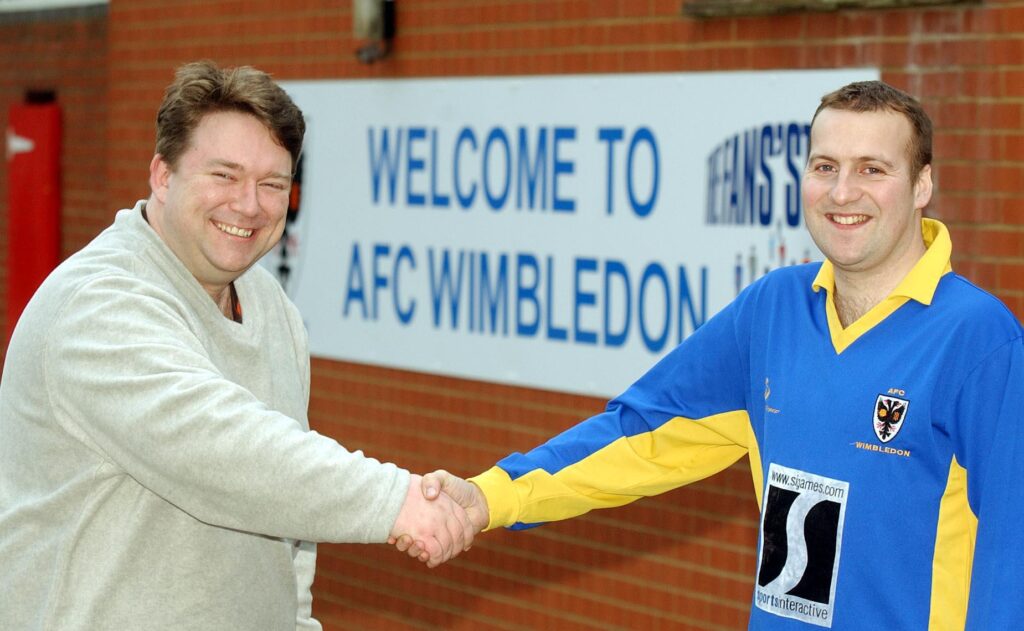 Kris Stewart of AFC Wimbledon