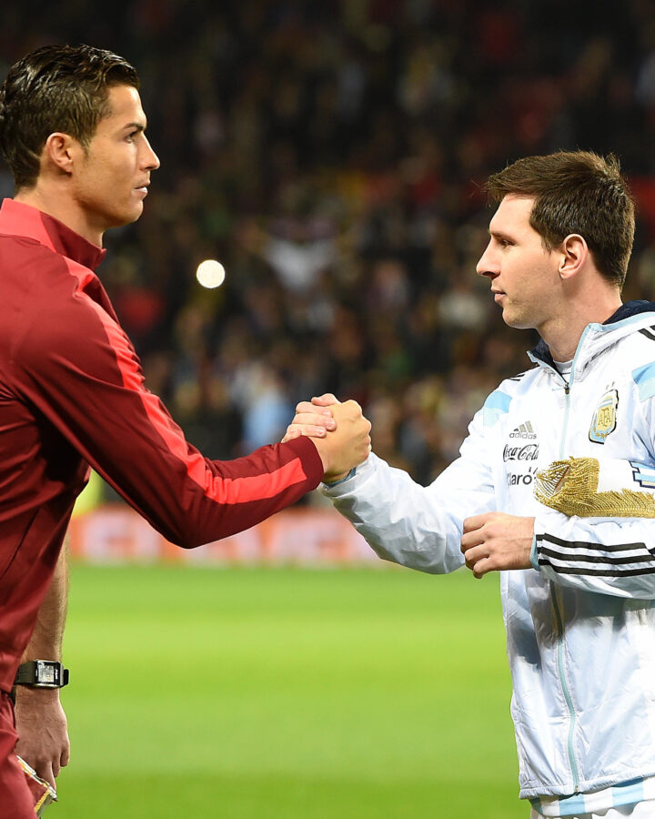 Cristiano Ronaldo and Lionel Messi