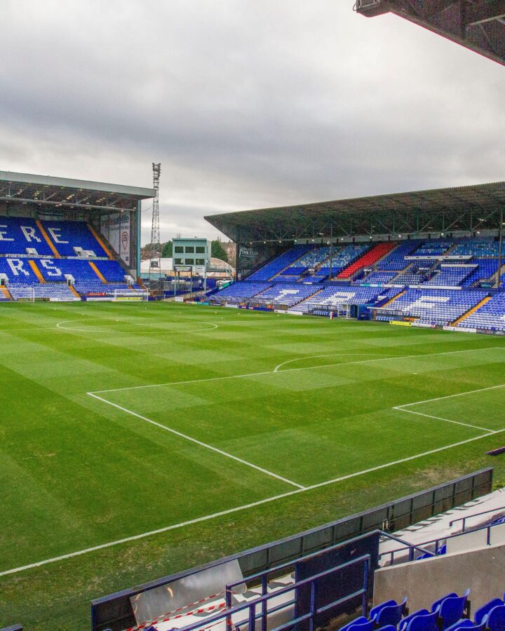Prenton Park, home of Tranmere Rovers