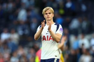 Tottenham turn down £46m offer for highly-rated midfielder Lucas Bergvall as bidding war begins