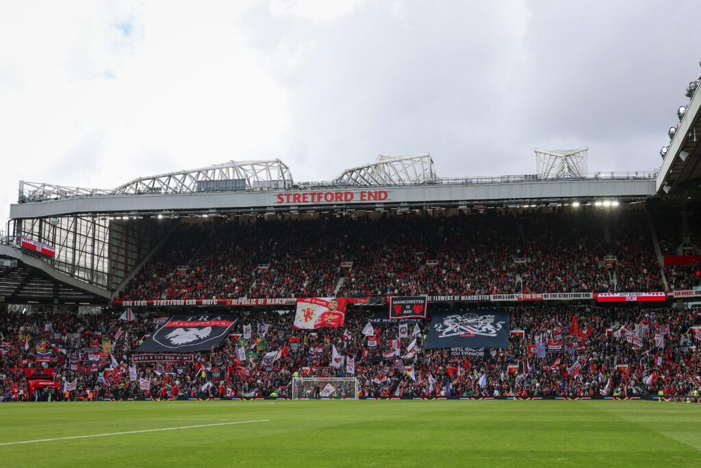 Old Trafford, home of Manchester United