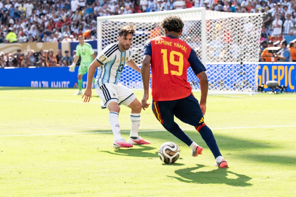 Lamine Yamal of Spain